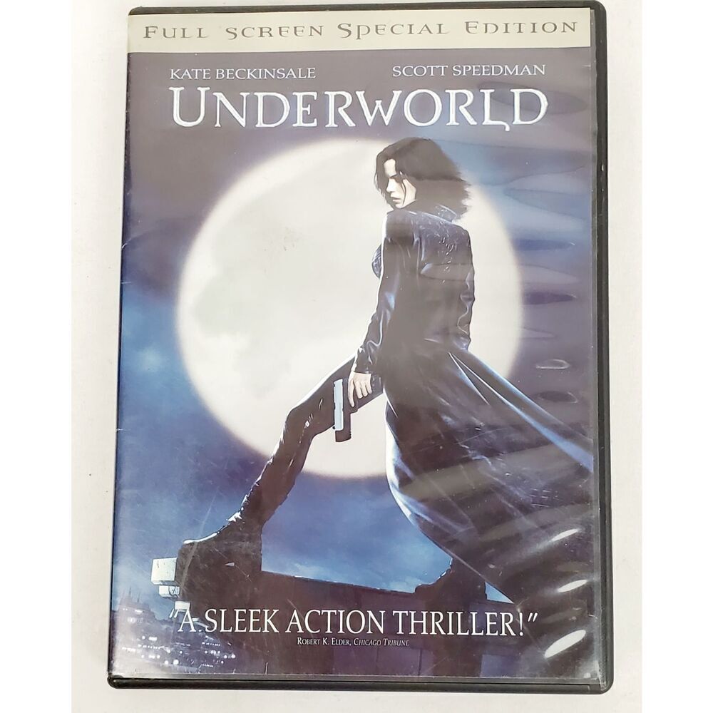 Underworld (DVD, 2003) Full Screen Special Edition - Kate Beckinsale, Action Thr